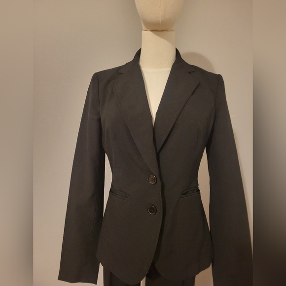 New York & Company Black 2 Button Blazer Size S - Picture 2 of 7